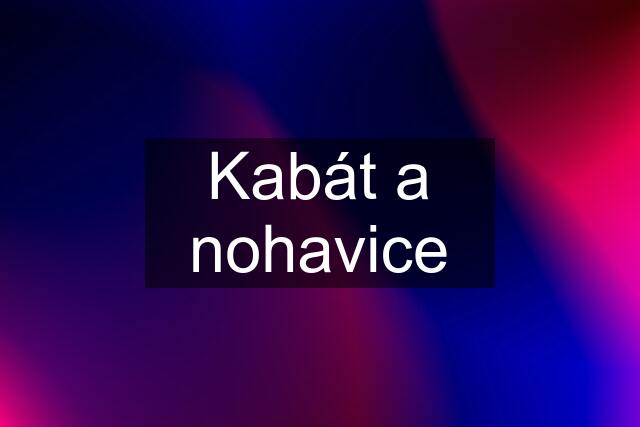 Kabát a nohavice