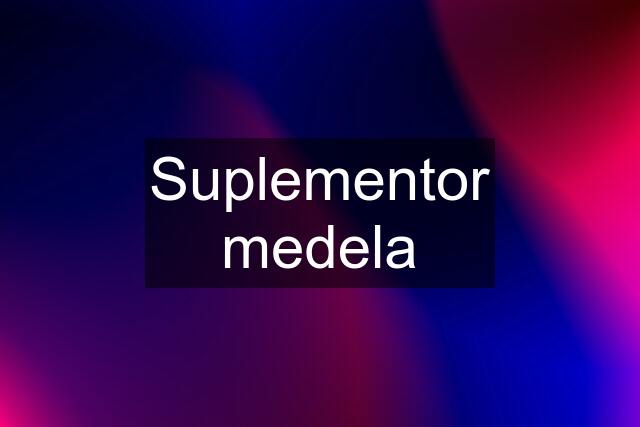 Suplementor medela