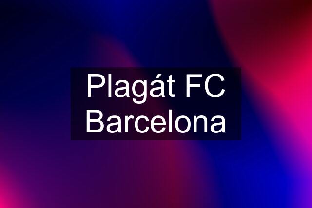 Plagát FC Barcelona