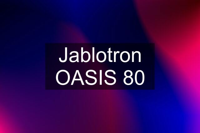 Jablotron OASIS 80