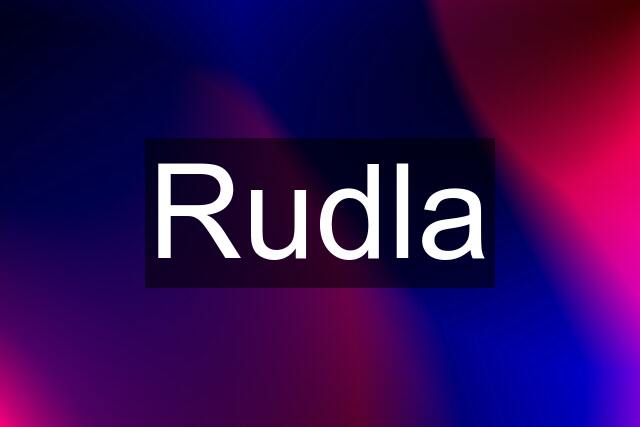 Rudla