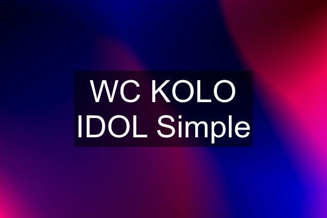 WC KOLO IDOL Simple