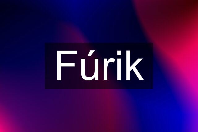 Fúrik