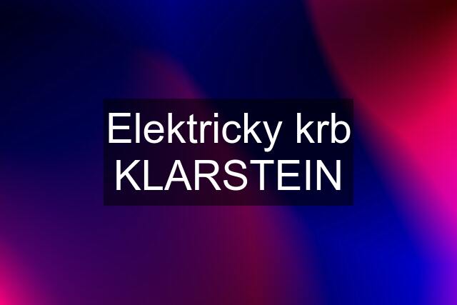 Elektricky krb KLARSTEIN