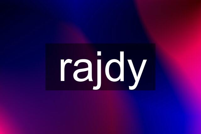 rajdy