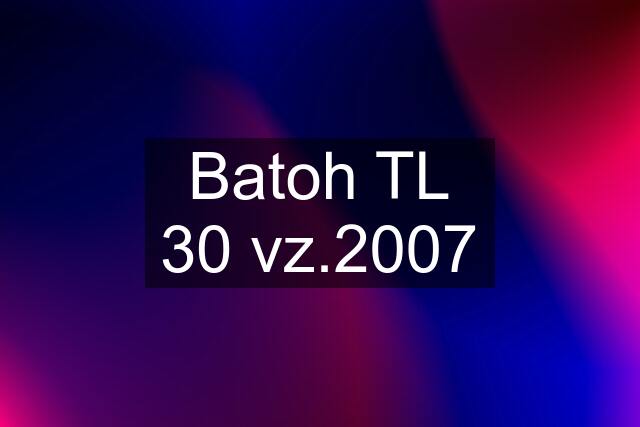 Batoh TL 30 vz.2007