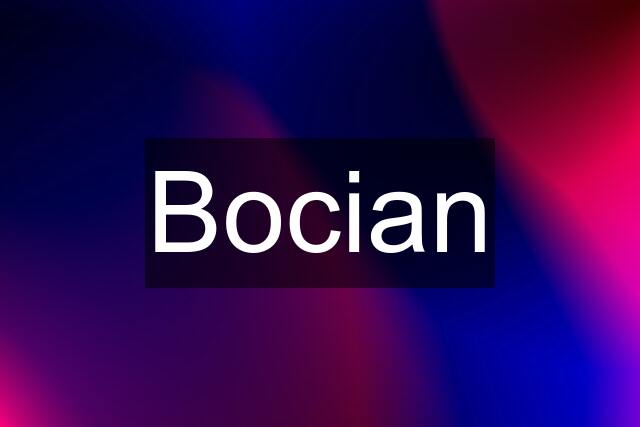 Bocian