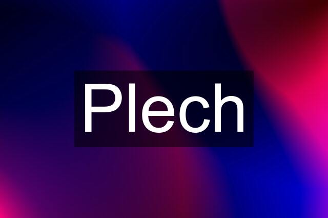 Plech