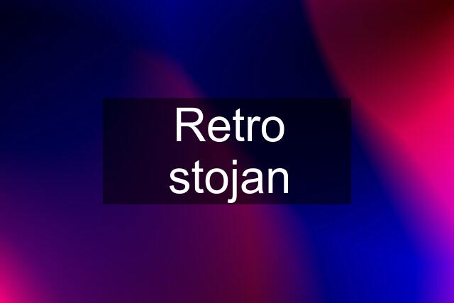 Retro stojan