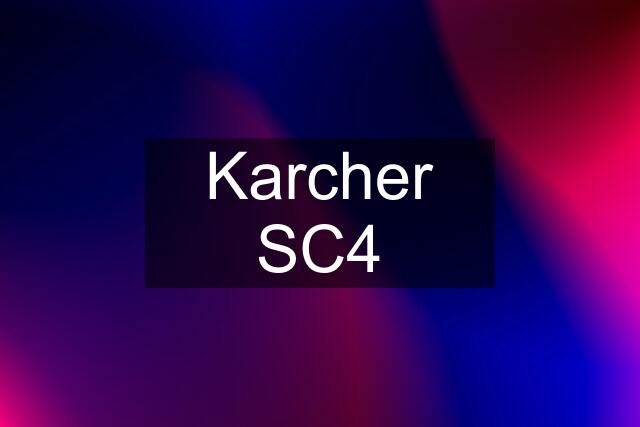 Karcher SC4