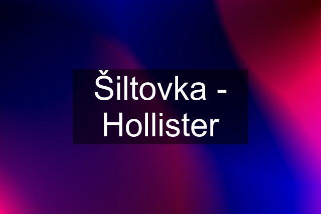 Šiltovka - Hollister