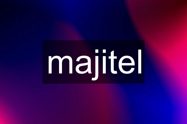 majitel