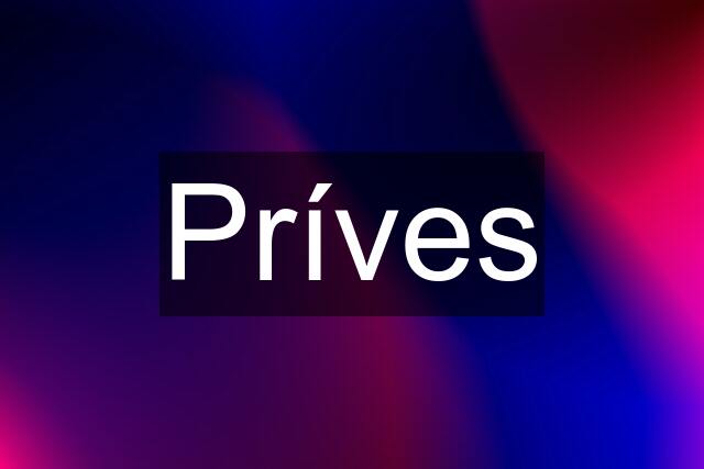 Príves