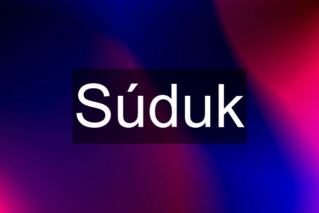 Súduk