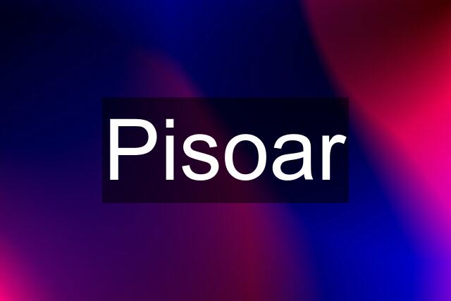 Pisoar