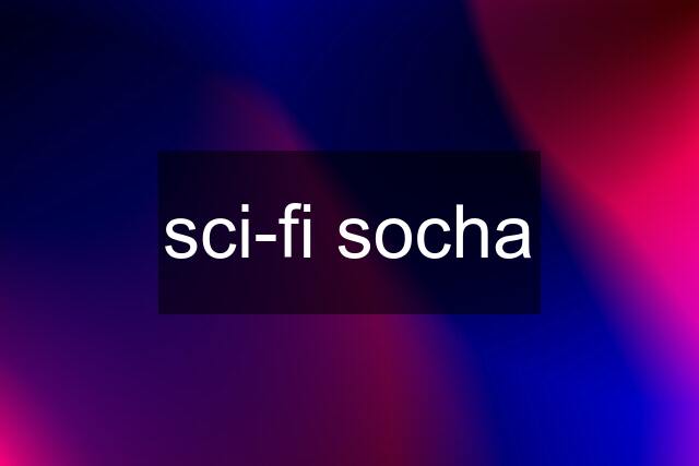 sci-fi socha