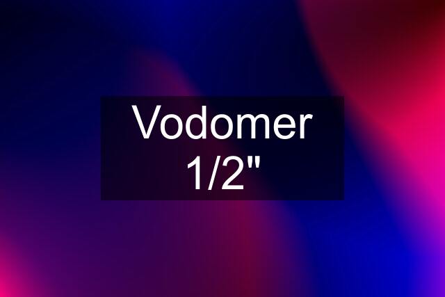 Vodomer 1/2"