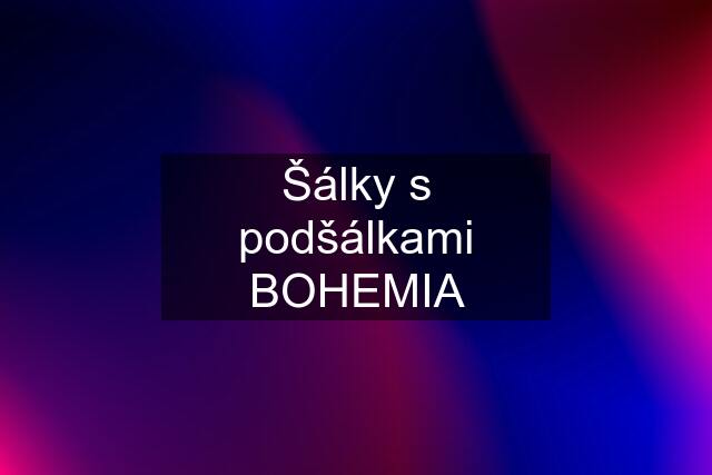 Šálky s podšálkami BOHEMIA