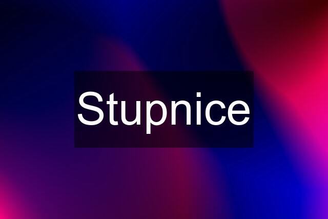 Stupnice