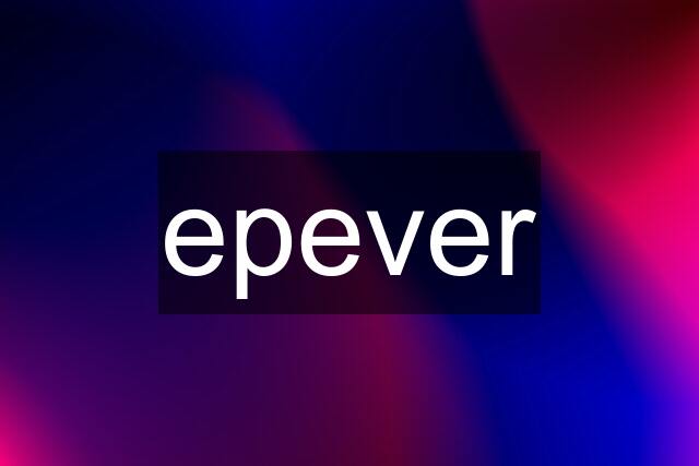 epever