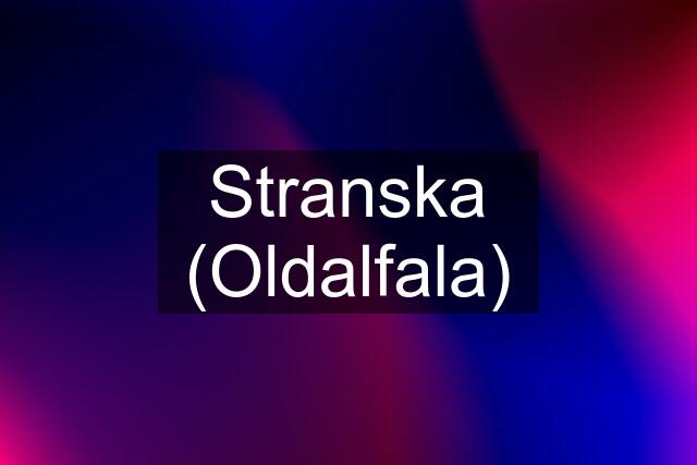 Stranska (Oldalfala)