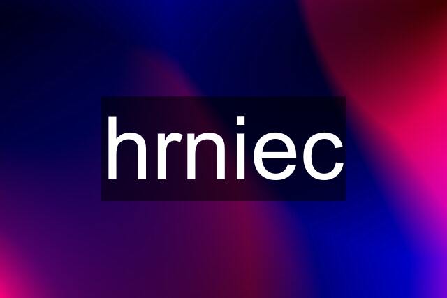 hrniec