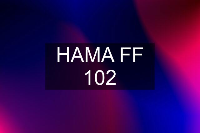 HAMA FF 102