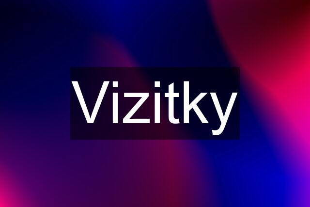 Vizitky