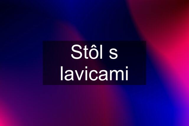 Stôl s lavicami