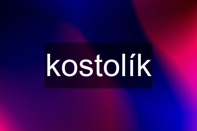 kostolík