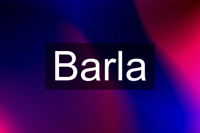 Barla