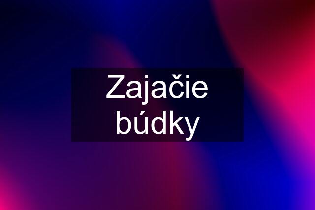 Zajačie búdky