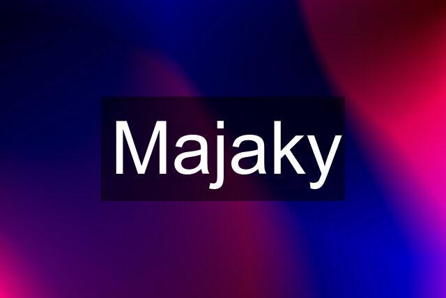 Majaky