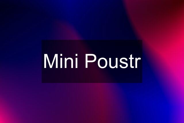 Mini Poustr