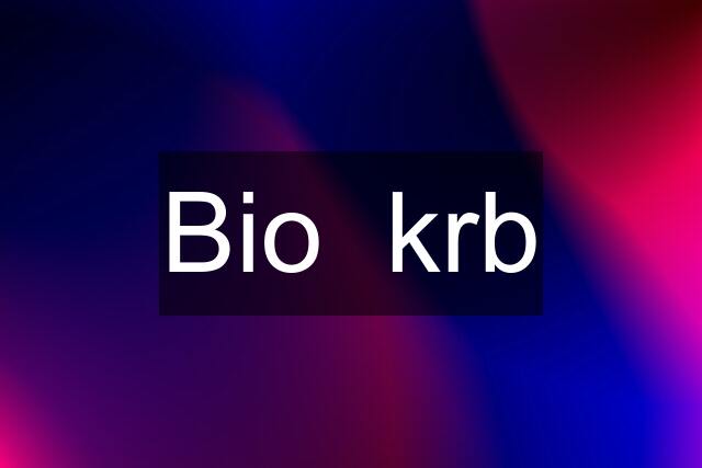 Bio  krb