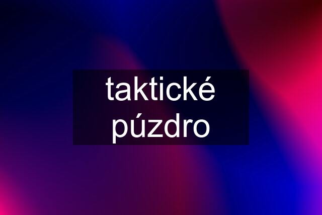 taktické púzdro