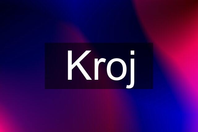 Kroj