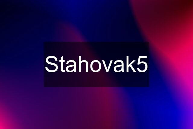 Stahovak5