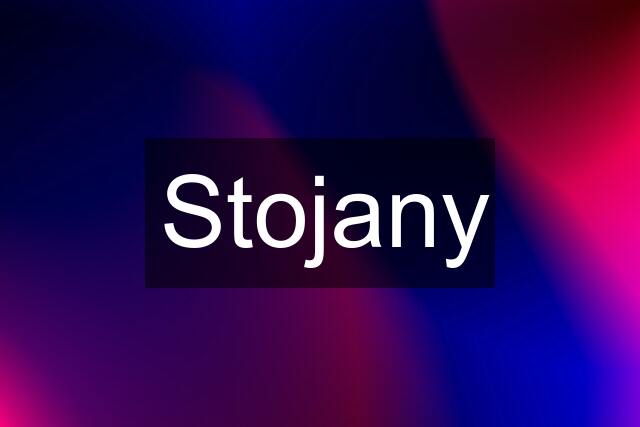 Stojany