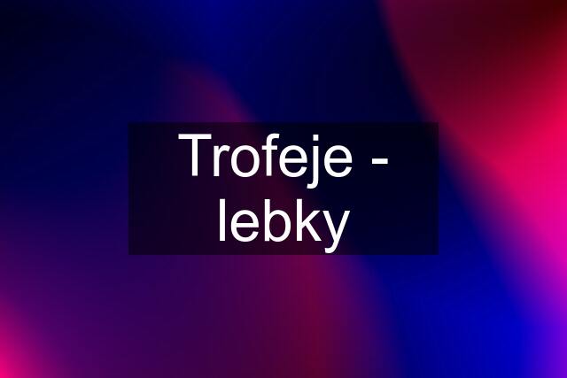 Trofeje - lebky