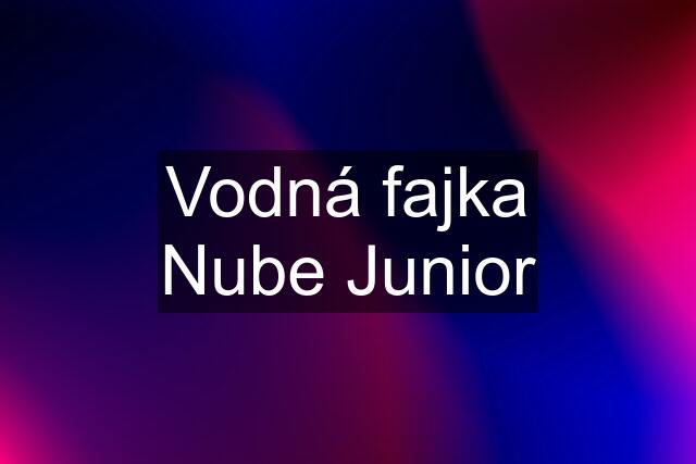 Vodná fajka Nube Junior