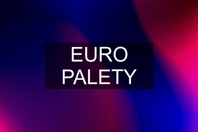 EURO PALETY