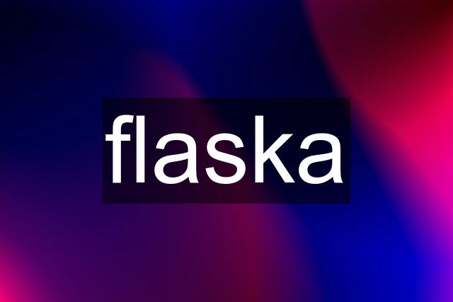 flaska