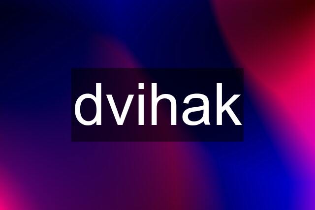 dvihak