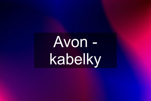 Avon - kabelky