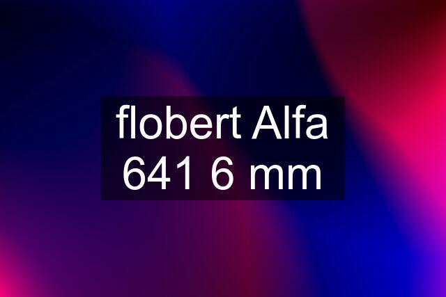 flobert Alfa 641 6 mm