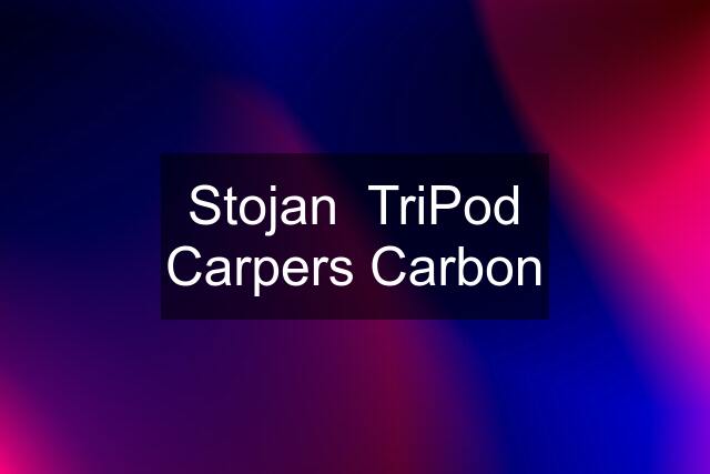 Stojan  TriPod Carpers Carbon