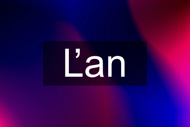 Ľan