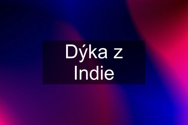 Dýka z Indie