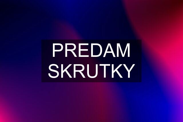 PREDAM SKRUTKY